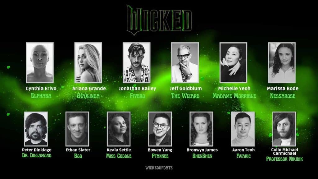 An image of the cast announcement.